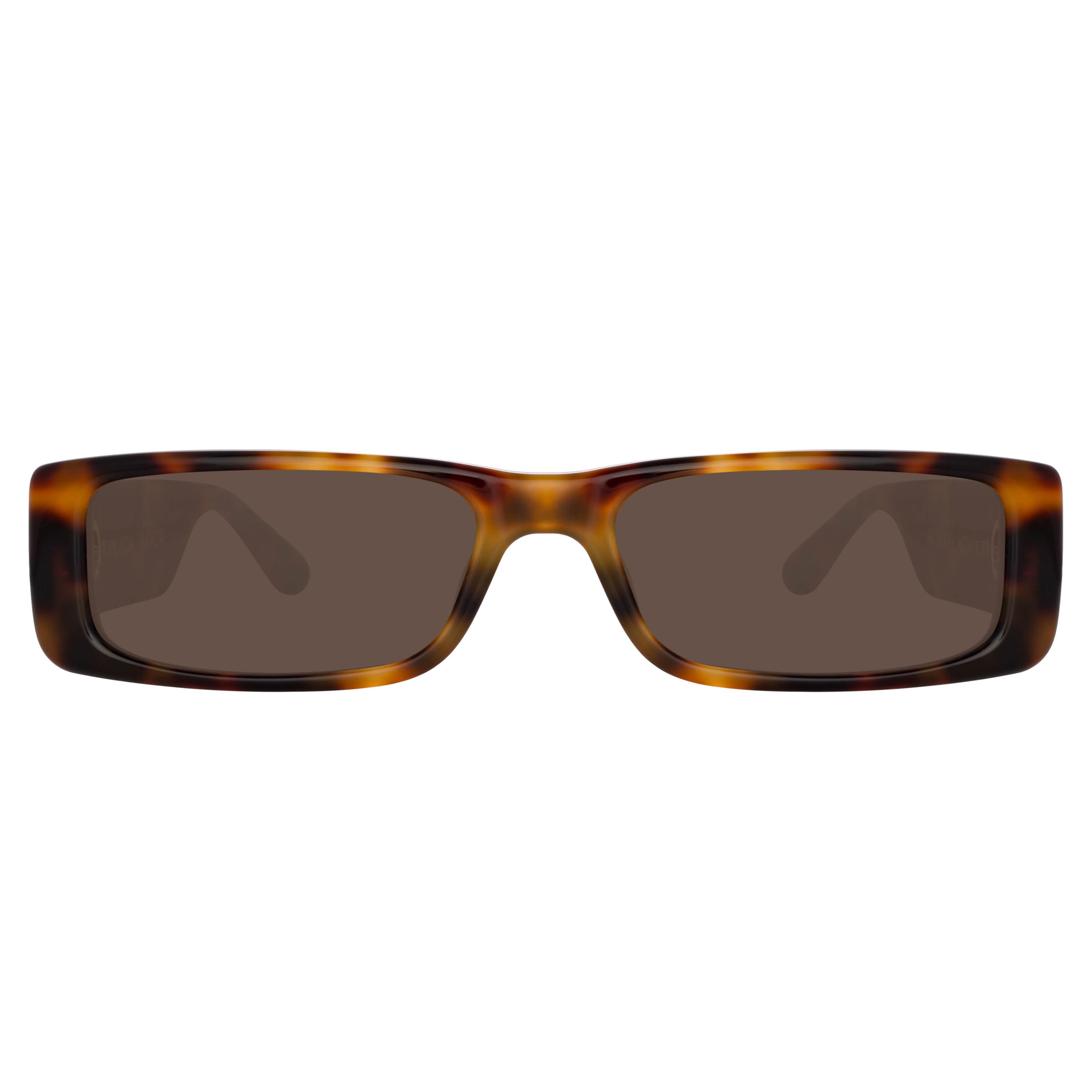 Dania Rectangular Sunglasses in Tortoiseshell