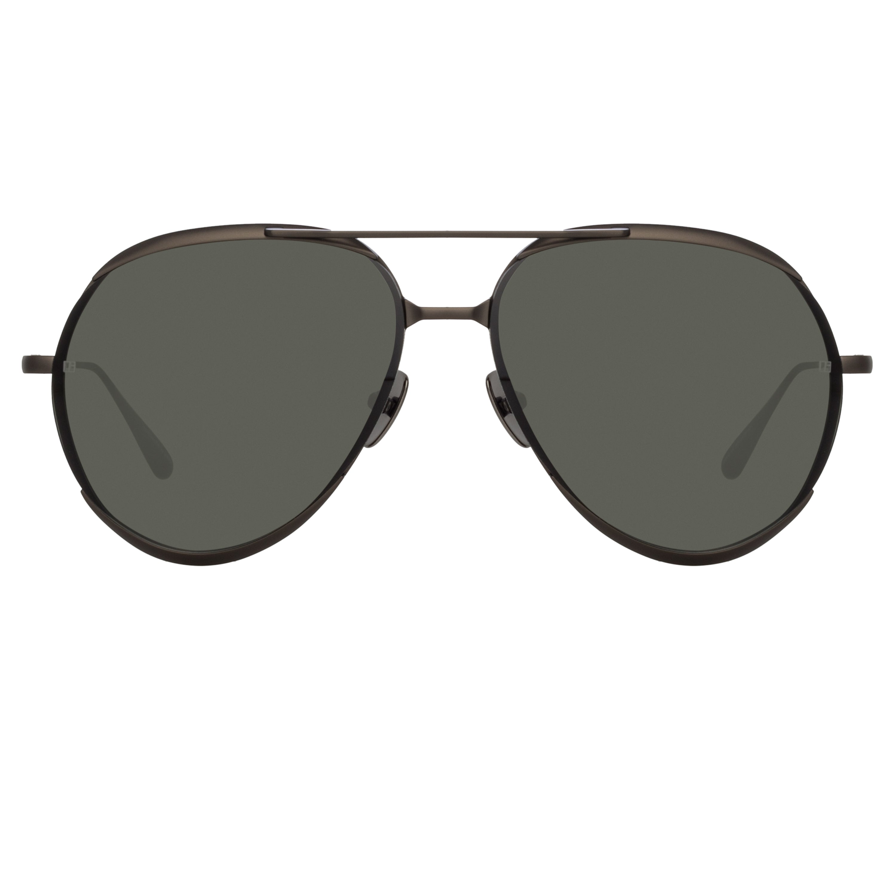 Men’s Matisse Aviator Sunglasses in Nickel