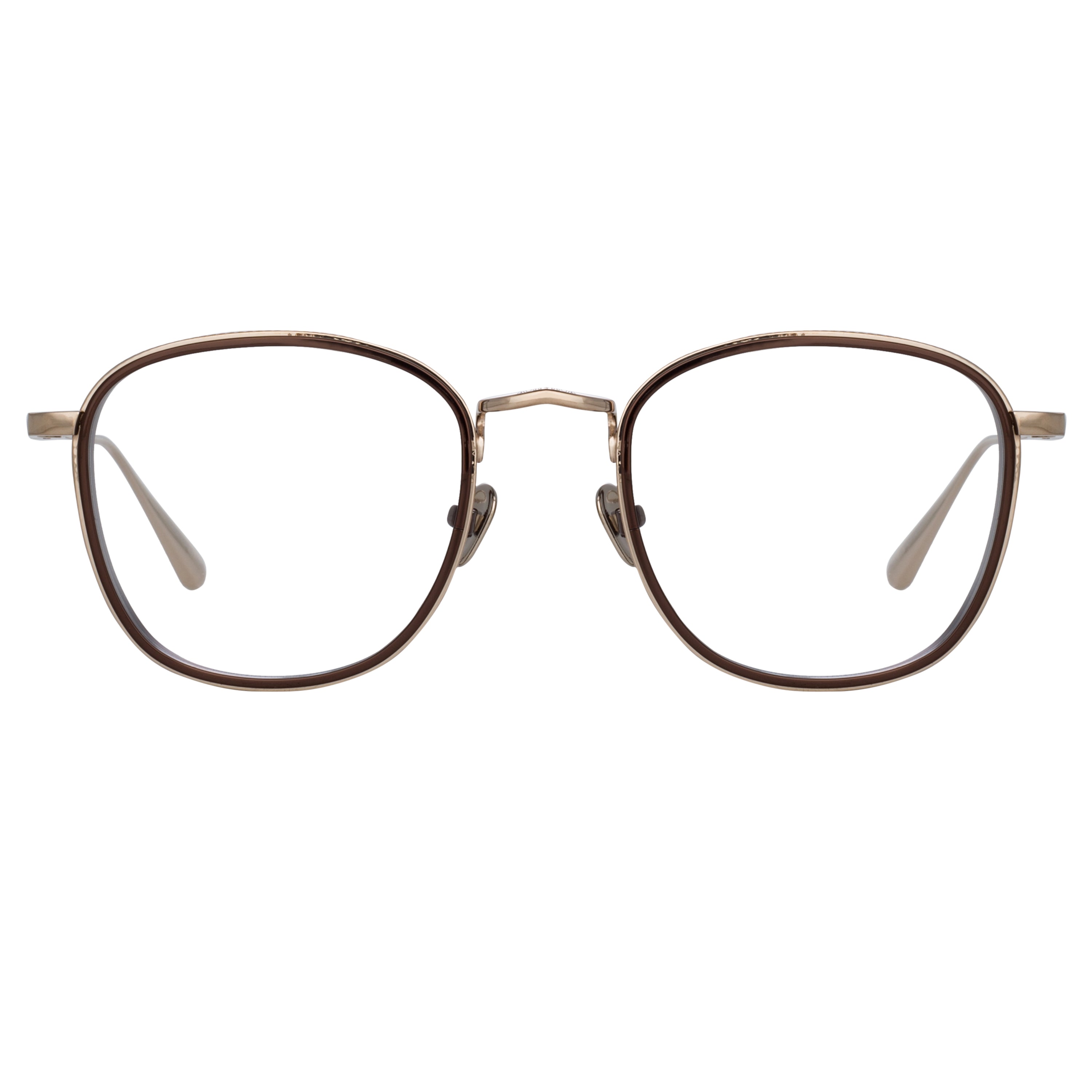 Maco Squared Optical Frame in Light Gold