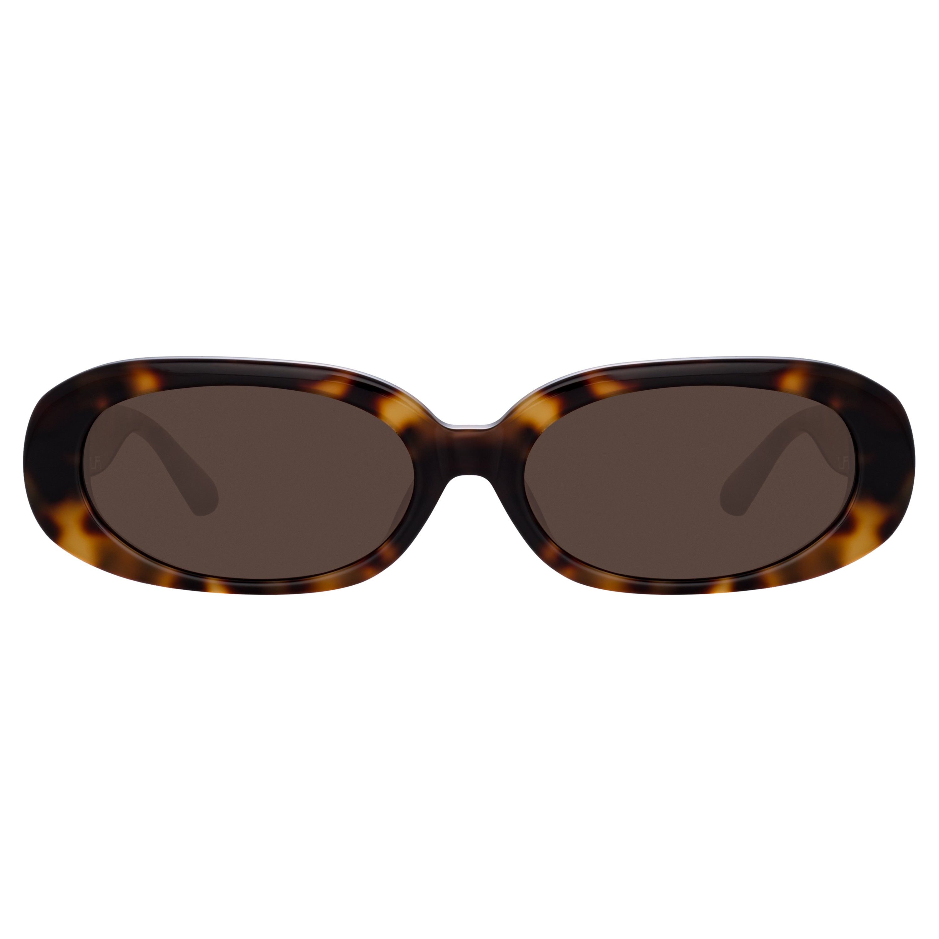 Cara Oval Sunglasses in Tortoiseshell