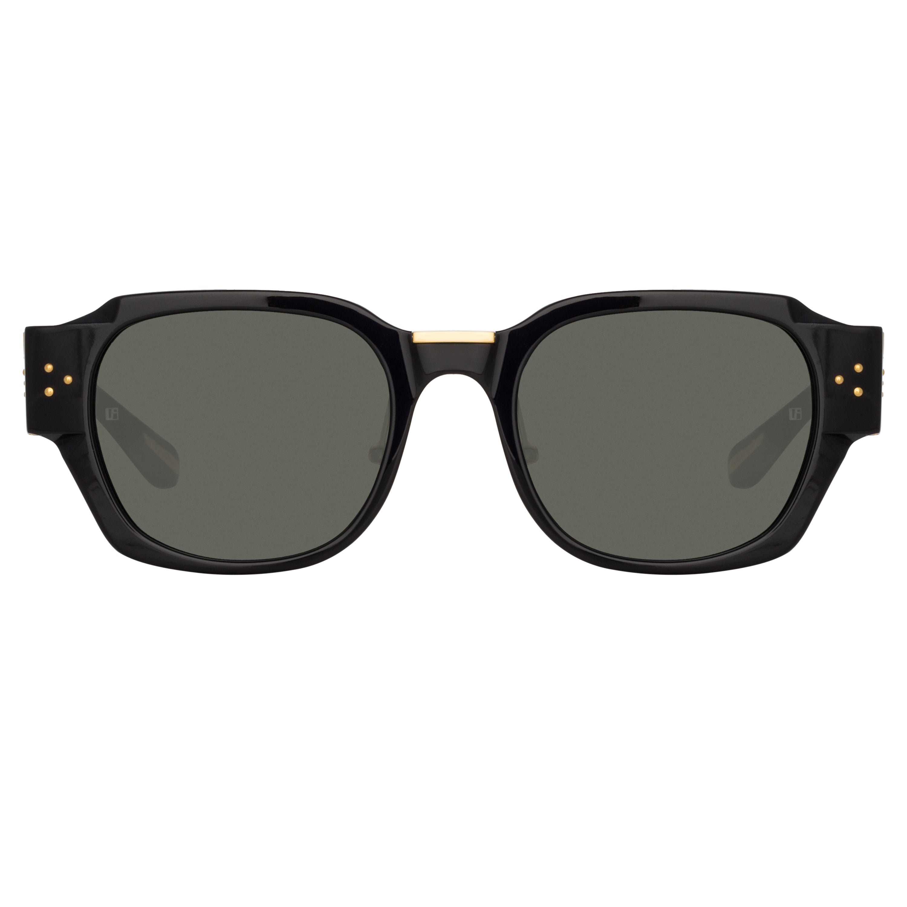 Ramon Rectangular Sunglasses in Black