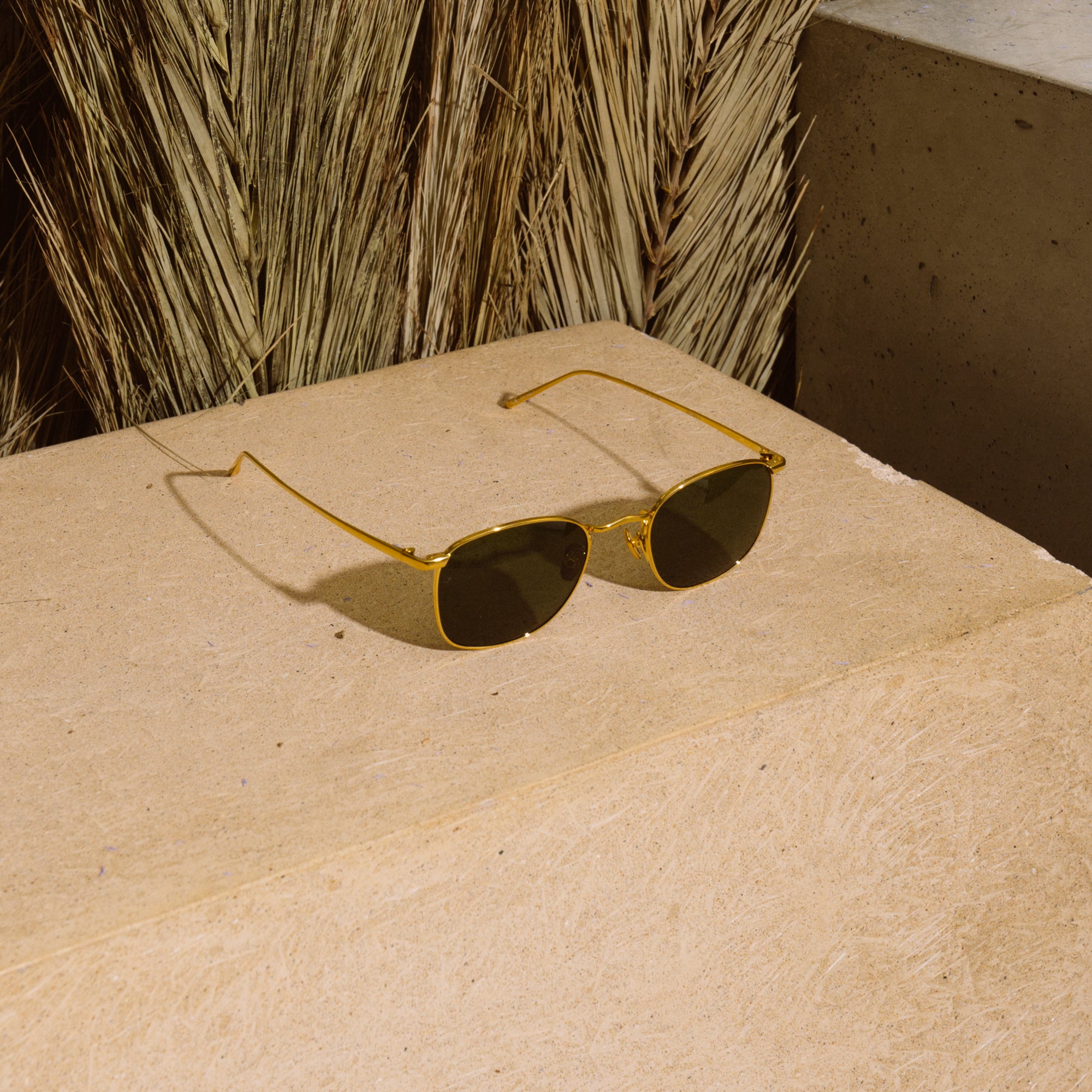 Linda Farrow Simon C5 Square Sunglasses