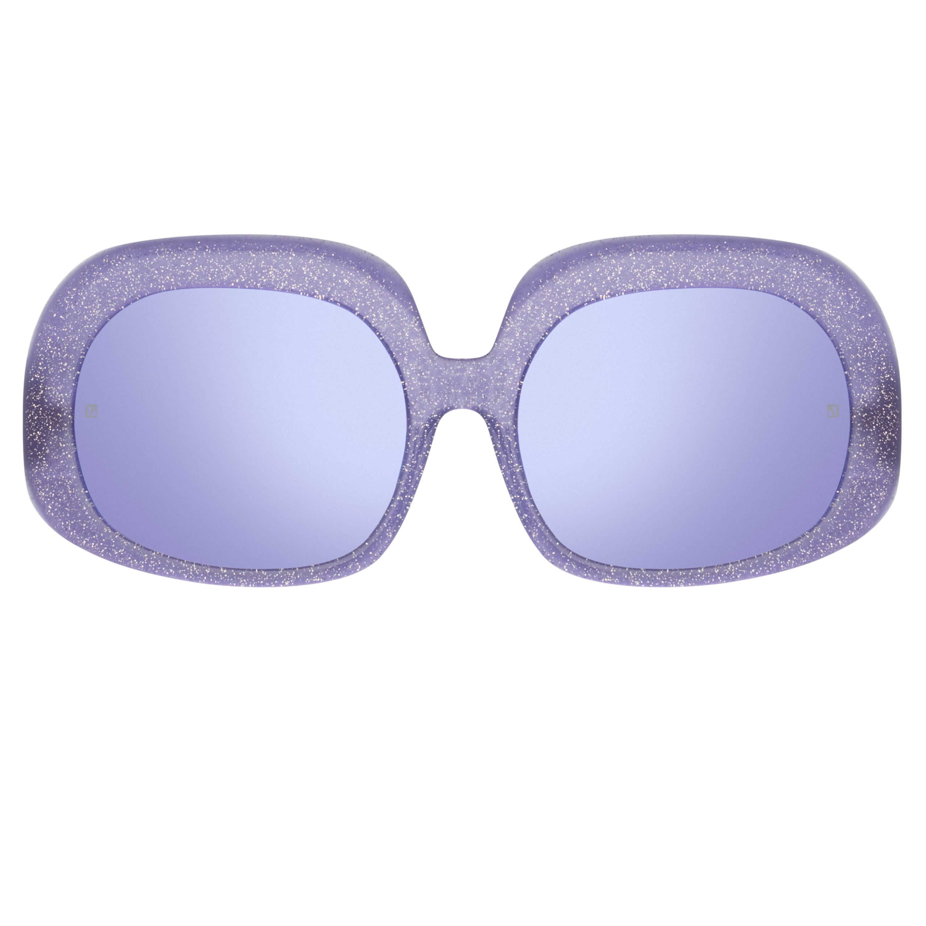 Lea Oversized Sunglasses in Purple