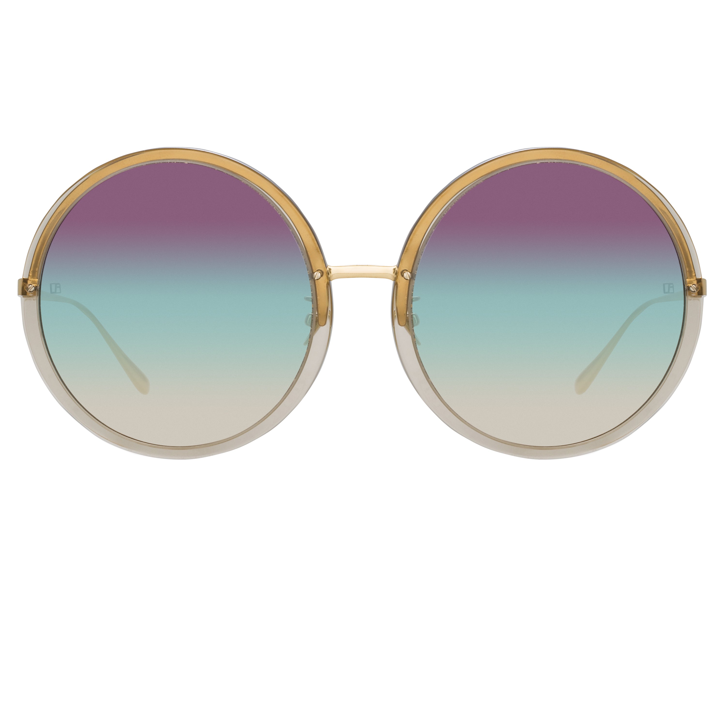 Kew Oversized Sunglasses in Truffle