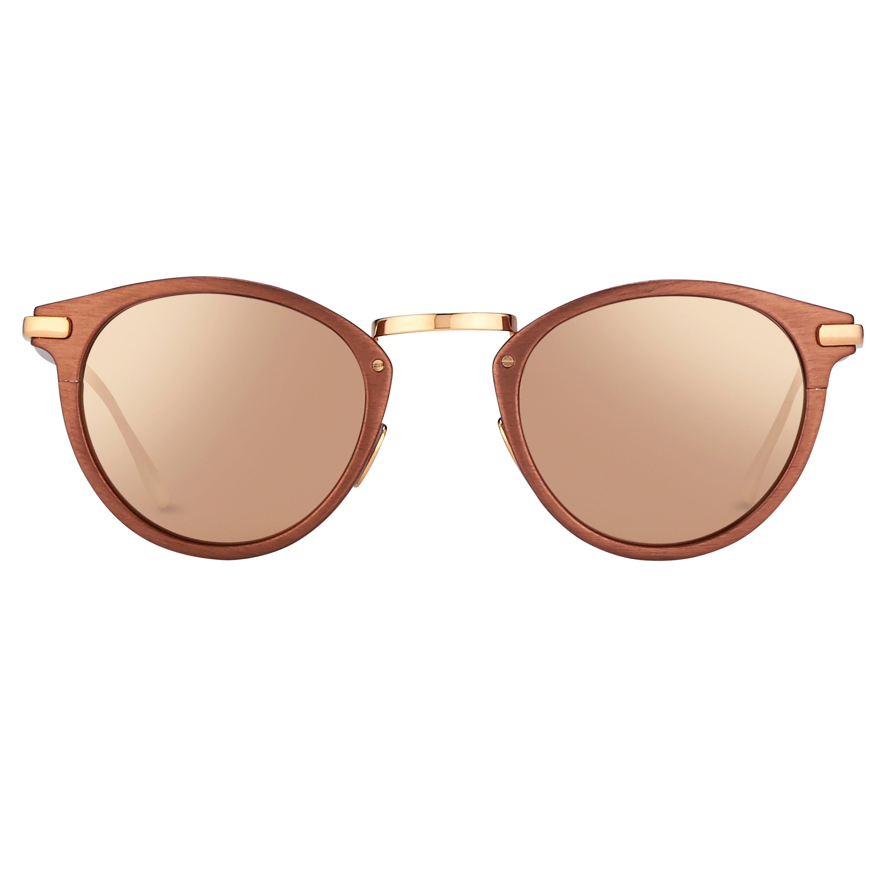 Linda Farrow 512 C4 Oval Sunglasses