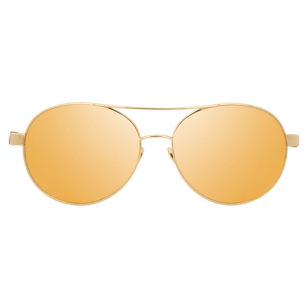 Linda Farrow 559 C1 Aviator Sunglasses