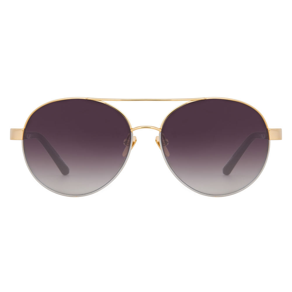 Linda Farrow 559 C4 Aviator Sunglasses