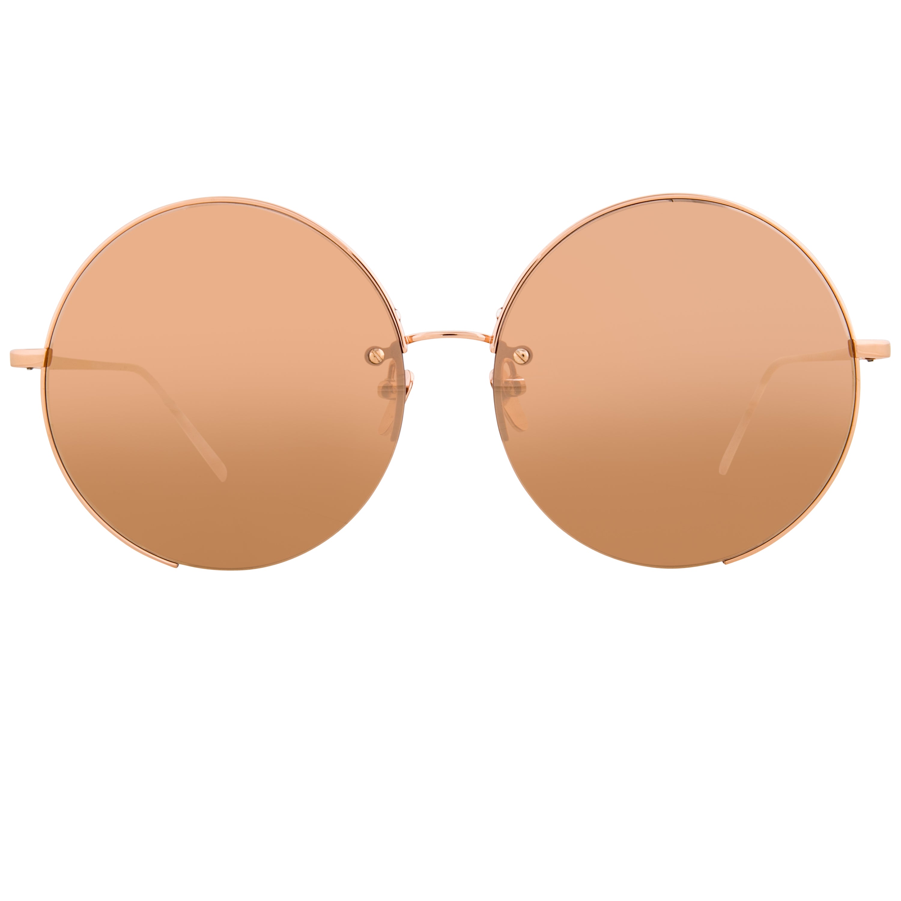 Linda Farrow 626 C3 Round Sunglasses