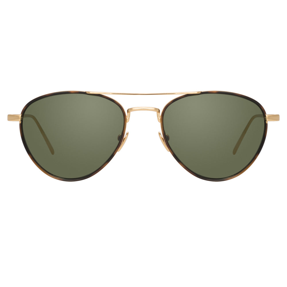 Linda Farrow Haye C4 Aviator Sunglasses