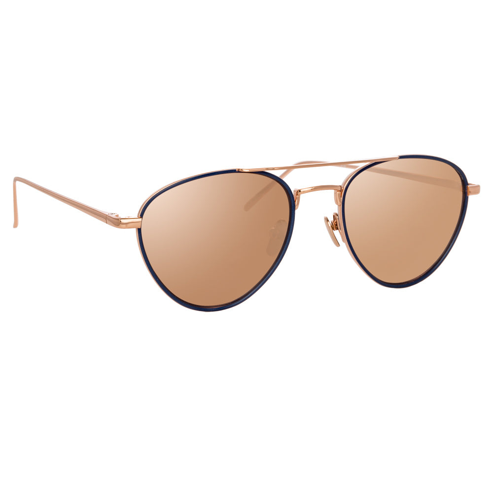 Linda Farrow Haye C9 Aviator Sunglasses