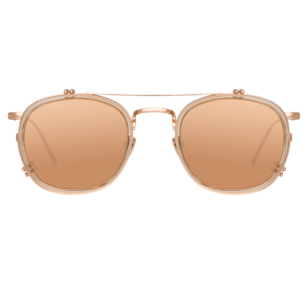 Linda Farrow Tomasi C6 Oval Sunglasses