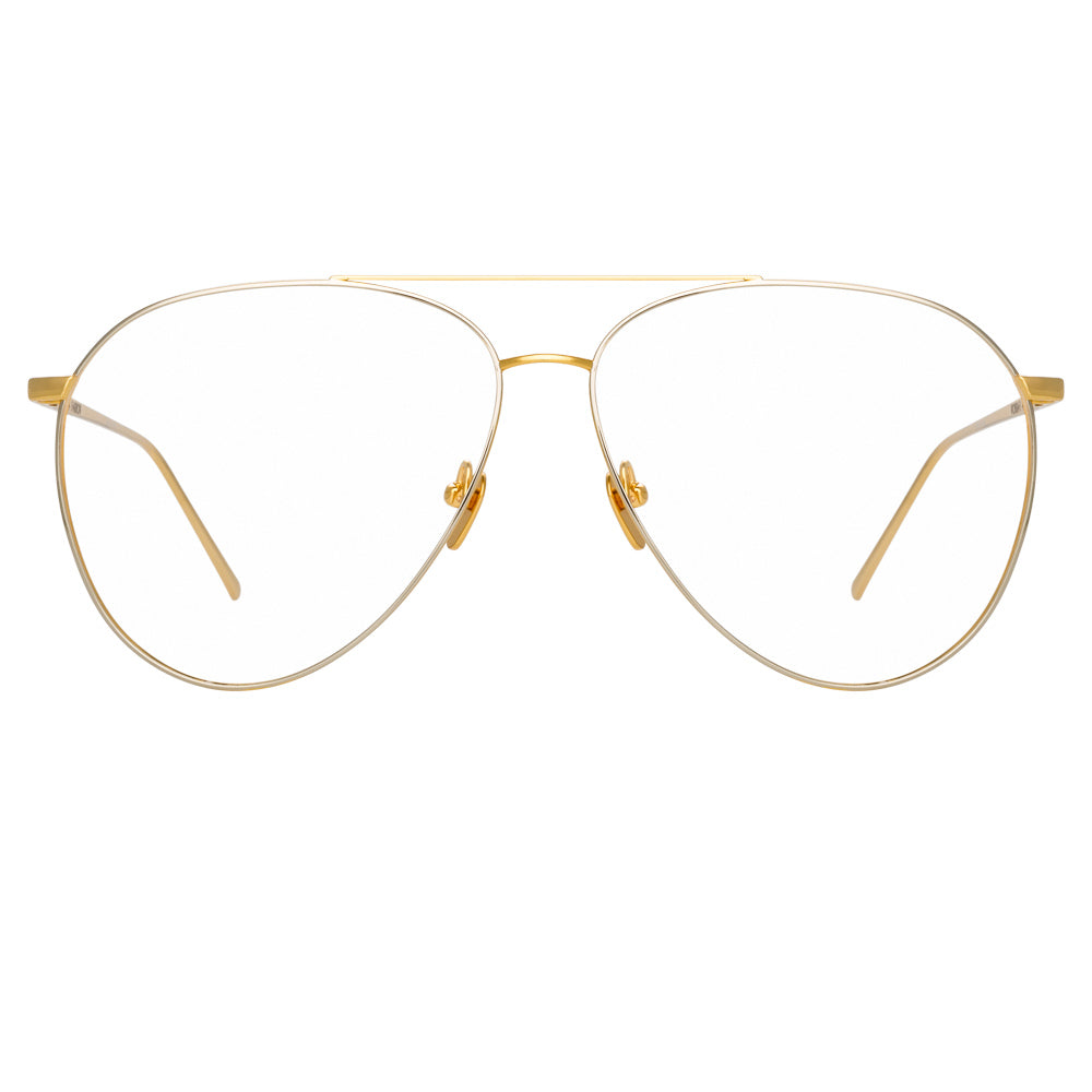 Linda Farrow Kirk C9 Aviator Optical Frame