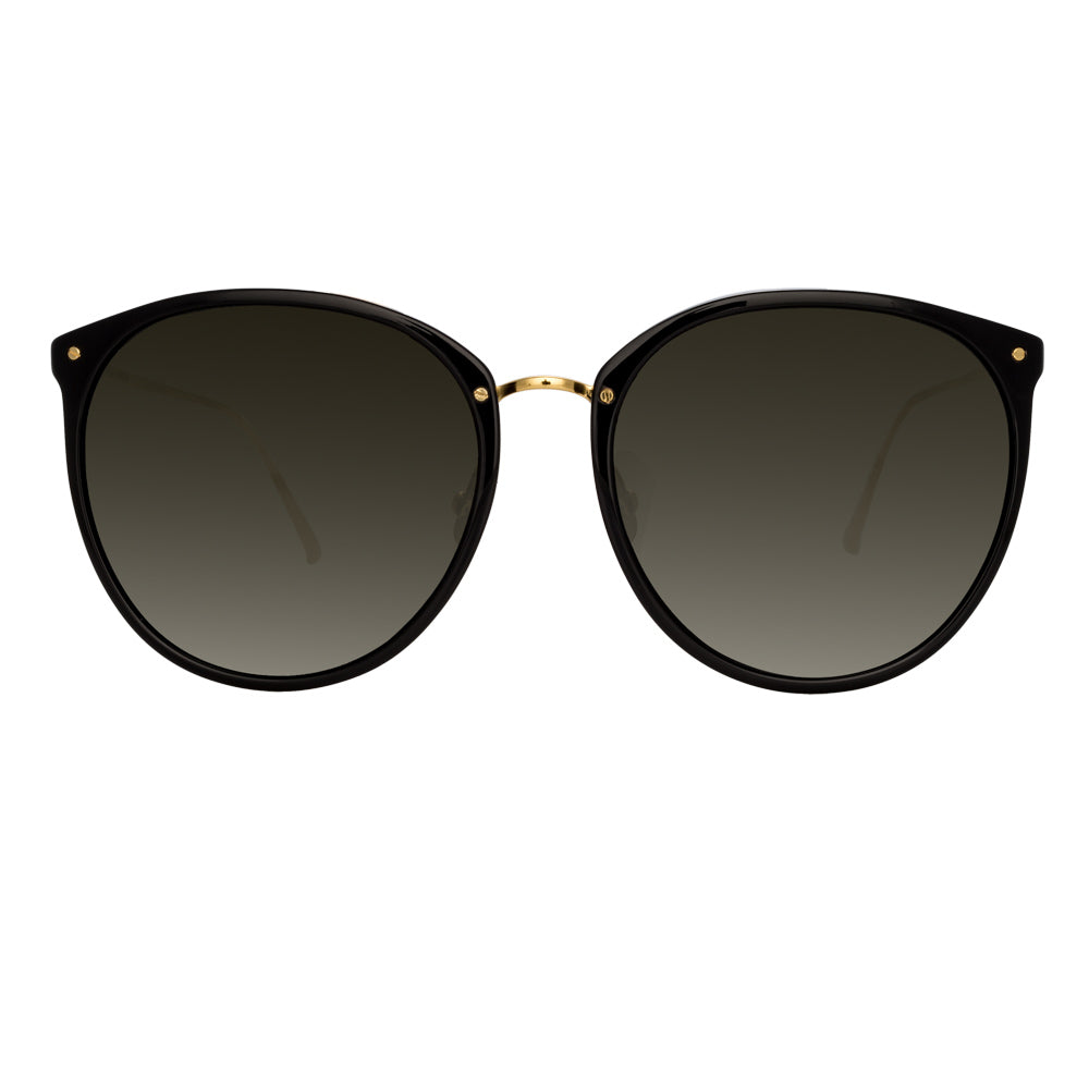 The Kings Oversized Sunglasses in Black Frame (C32)