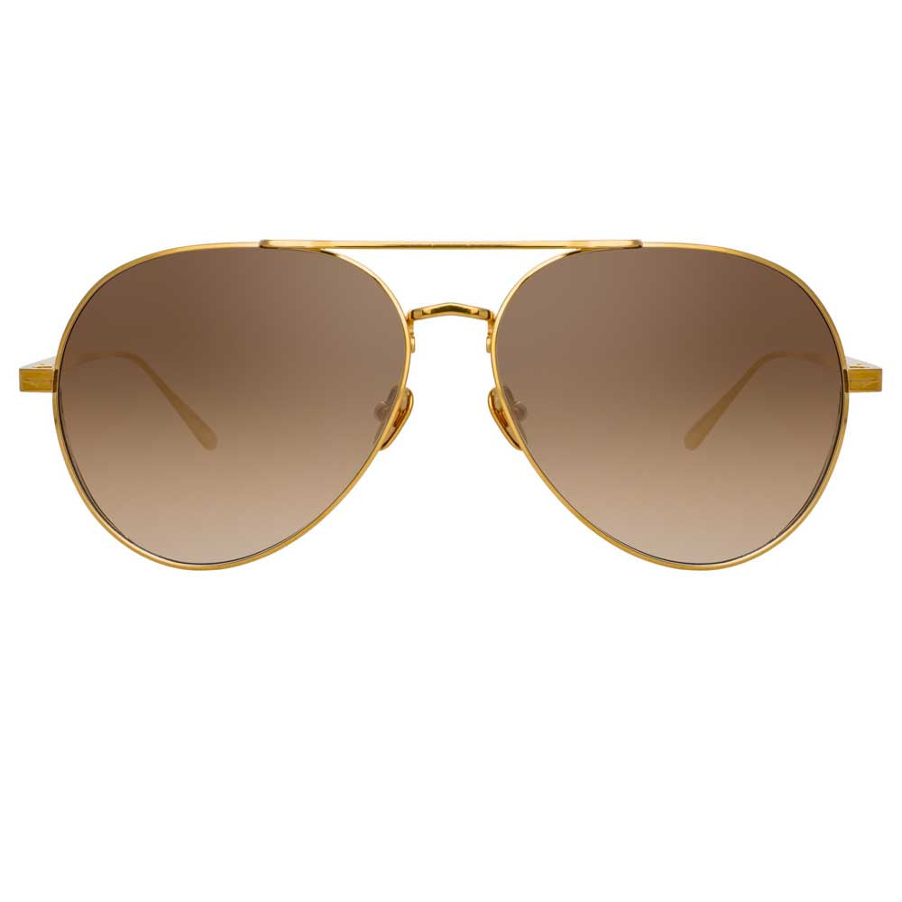 Linda Farrow Staveley 792 C4 Aviator Sunglasses| Free Shipping ...