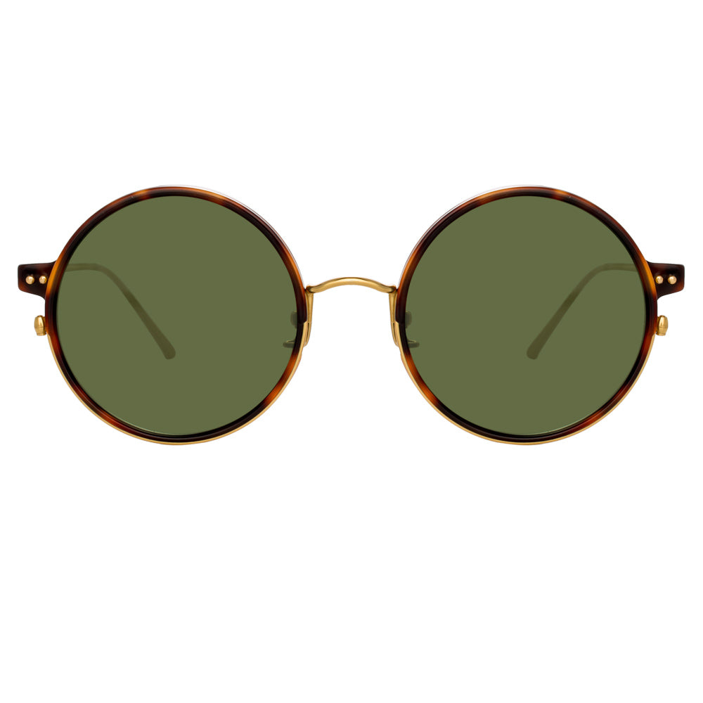 Linda Farrow Lara C2 Round Sunglasses