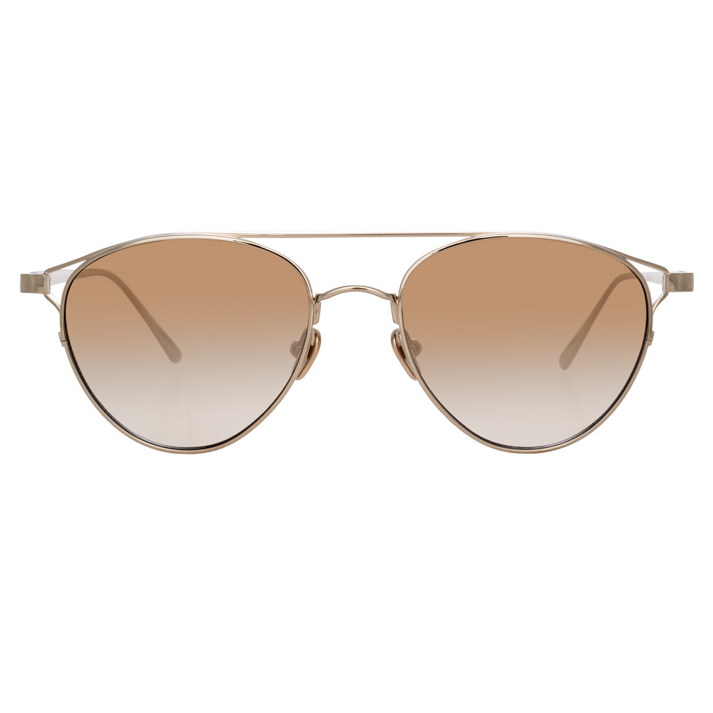 Linda Farrow Omar C5 Aviator Sunglasses