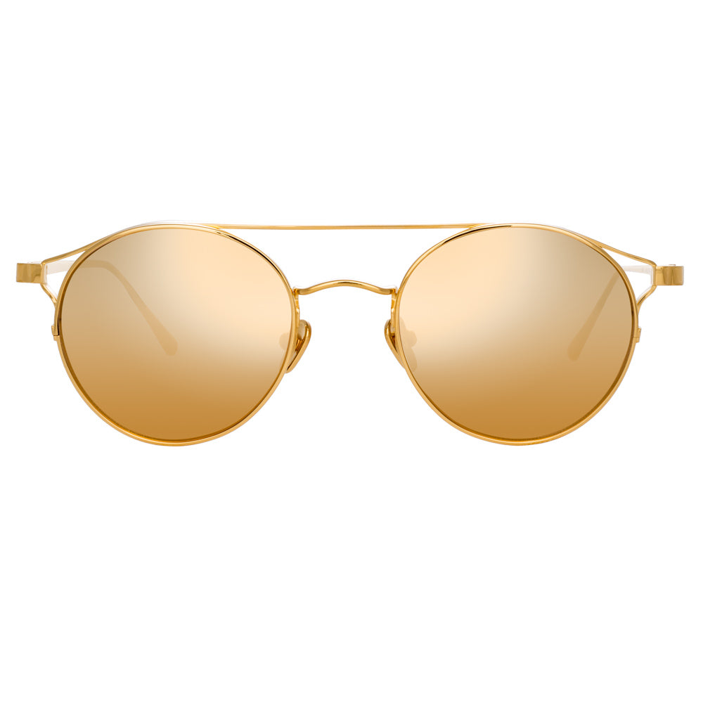 Linda Farrow Ali C1 Oval Sunglasses