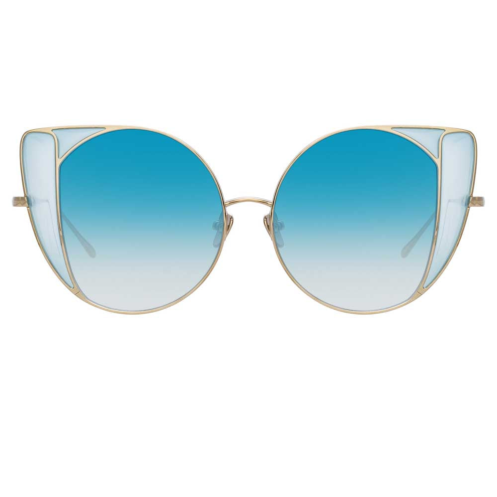 Linda Farrow Austin C7 Cat Eye Sunglasses