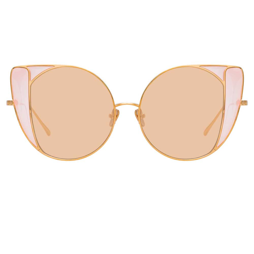 Linda Farrow Austin C8 Cat Eye Sunglasses