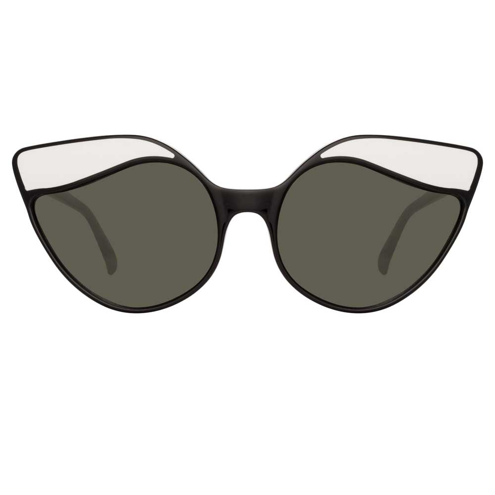 Linda Farrow Ash C1 Cat Eye Sunglasses