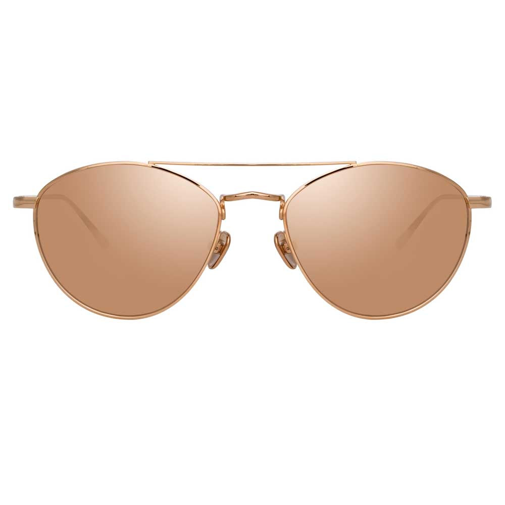 Linda Farrow Caine C3 Aviator Sunglasses