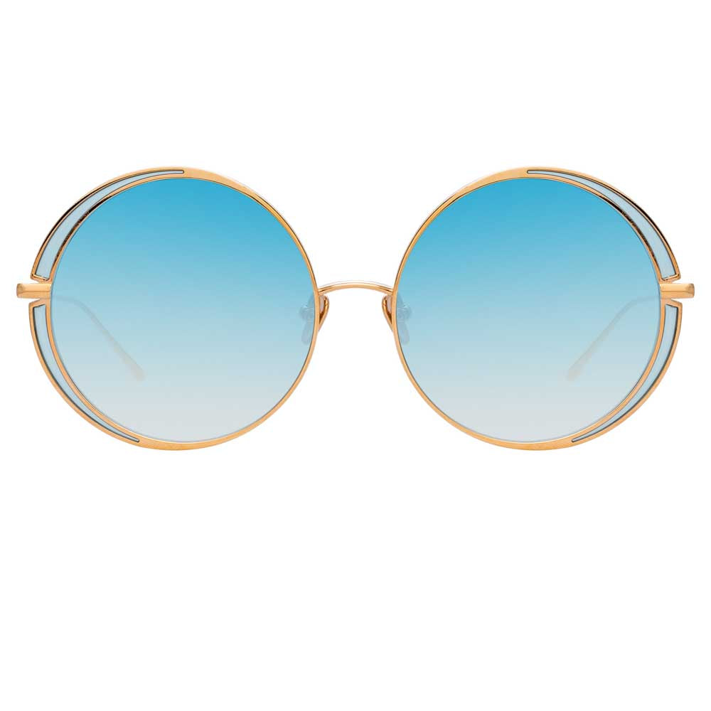 Linda Farrow Hart C10 Round Sunglasses