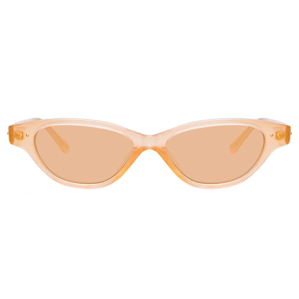 Linda Farrow Alessandra C5 Cat Eye Sunglasses