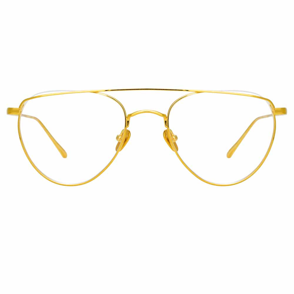 Linda Farrow Auguste C1 Aviator Optical Frame