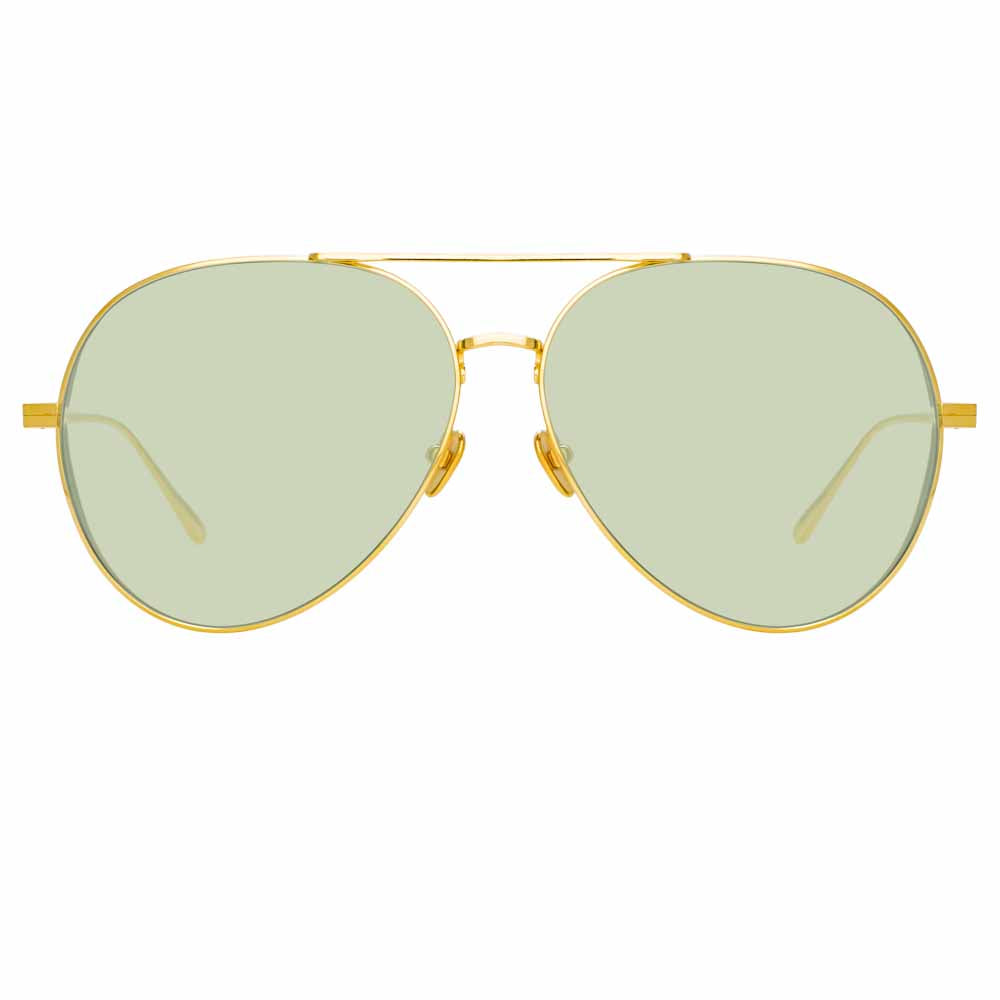 Linda Farrow Ace C7 Aviator Sunglasses