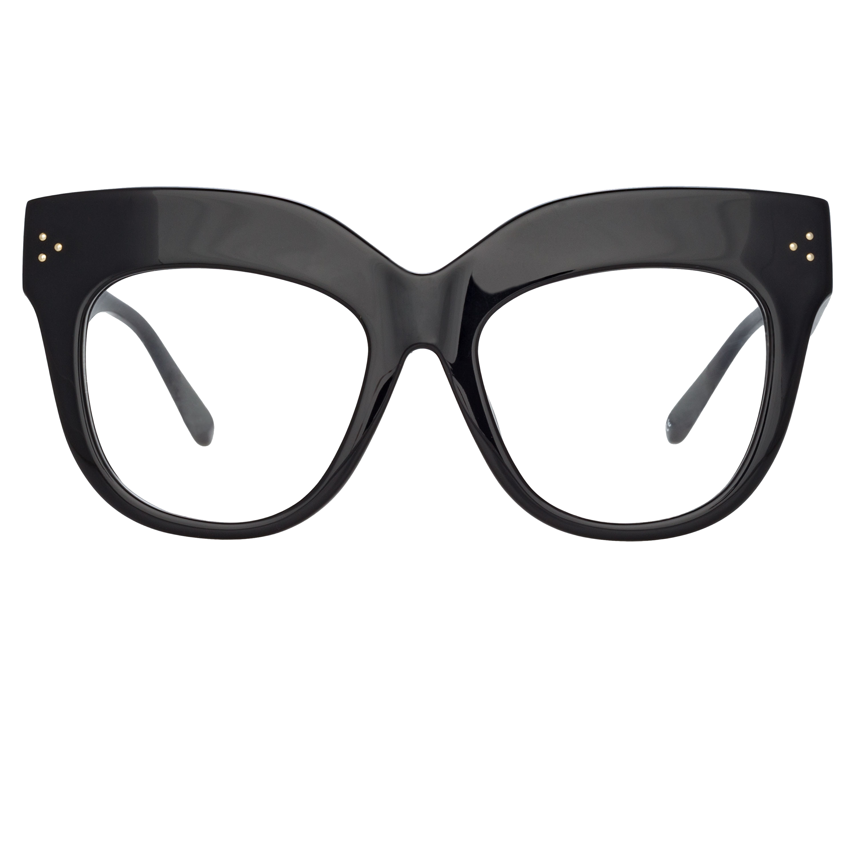 The Dunaway Oversized Optical Frame in Black (C14)