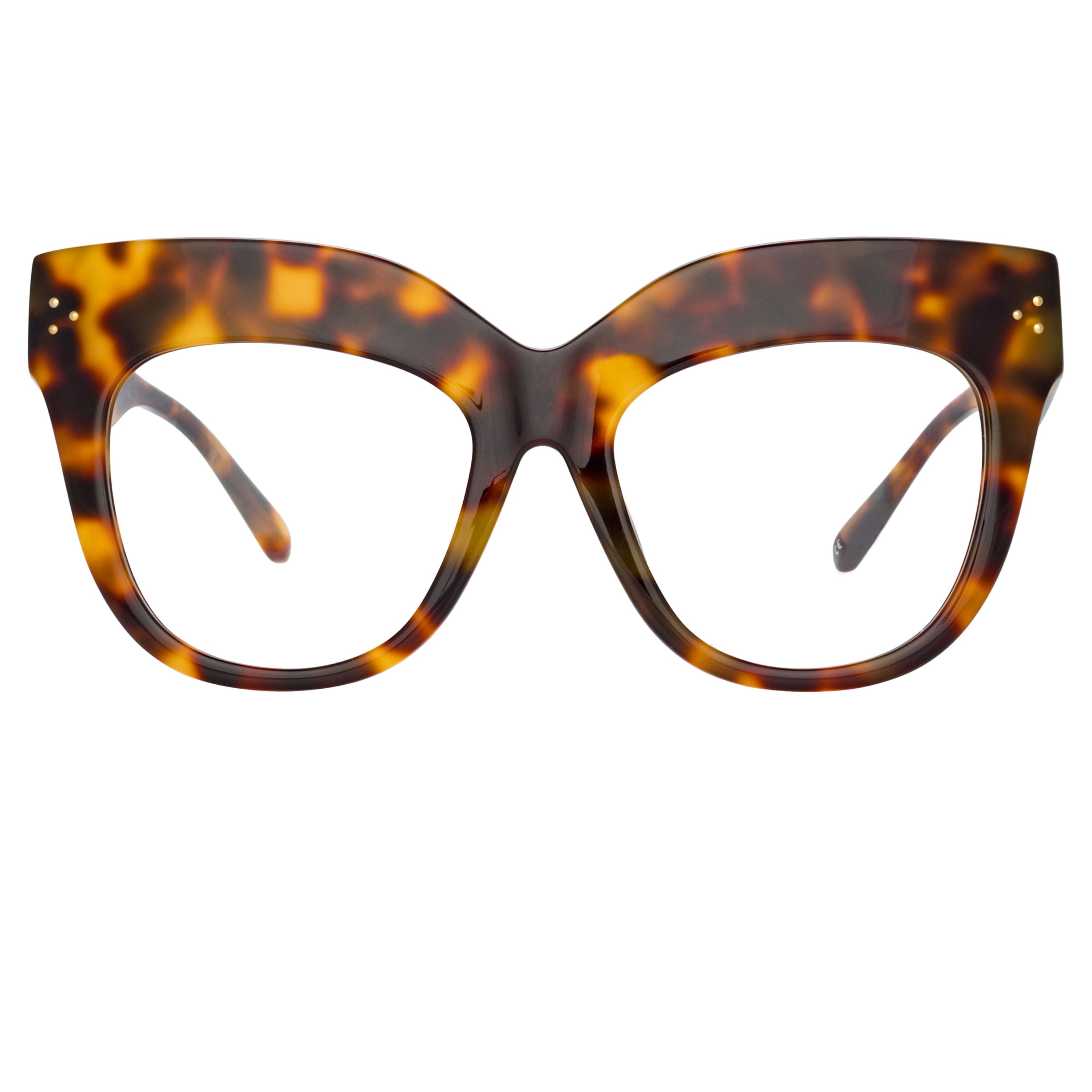 The Dunaway Oversized Optical Frame in Tortoiseshell (C15)