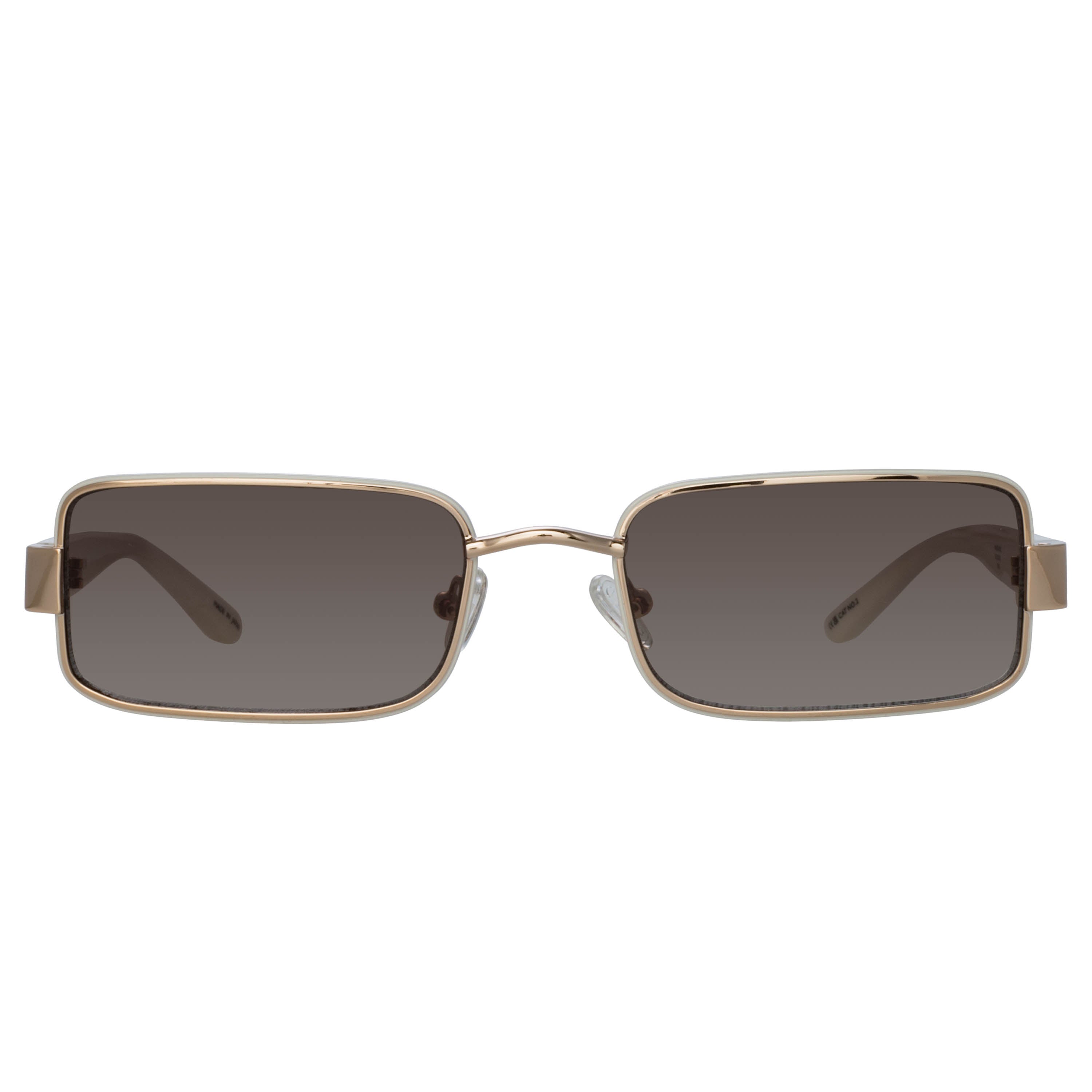 Magda Butrym Rectangular Sunglasses in White