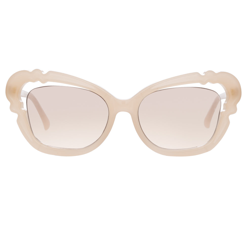 Linda Farrow Salma C3 Cat Eye Sunglasses