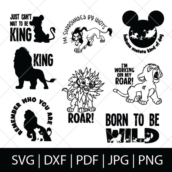 Download LION KING SVG BUNDLE - TheLoveNerds