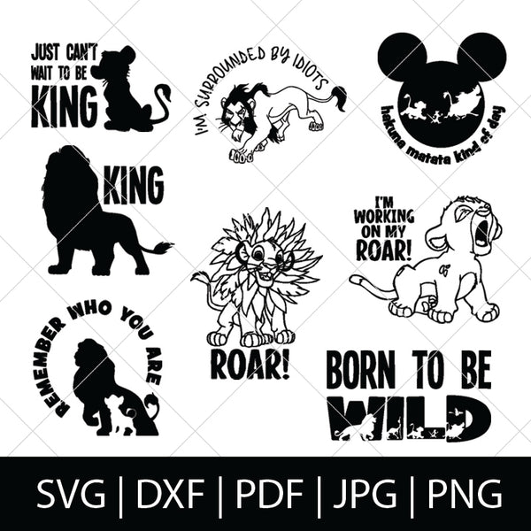 Free Free 264 Disney Lion King Svg SVG PNG EPS DXF File