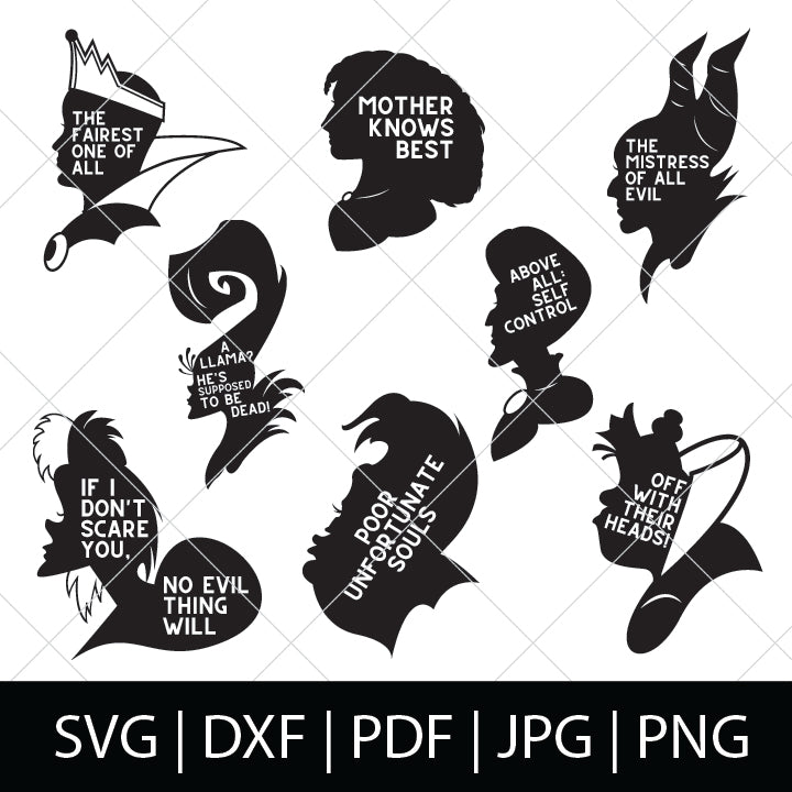 Free Free 208 Female Disney Villains Svg SVG PNG EPS DXF File