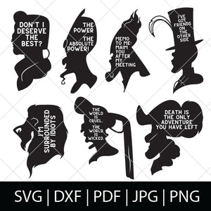 Free Free 209 Silhouette Disney Villains Svg SVG PNG EPS DXF File
