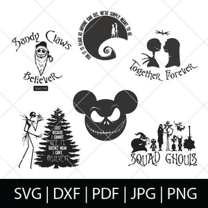 Free Free 226 Nightmare Before Christmas Friends Svg SVG PNG EPS DXF File