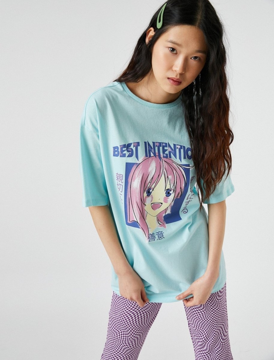 Buy Anime Merch Just A Girl Who Loves Anime Clothes Teen Girls Online in  India  Etsy