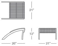 Adirondack Ottoman Sizes Image