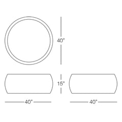 Congo Side Table Measurments