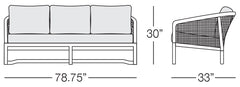 Sardinia Sofa Sizes