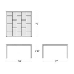 Breeze Cabana Measurements