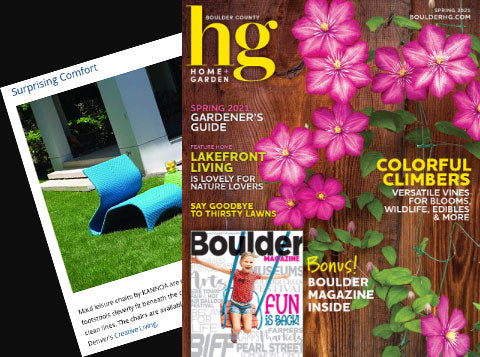 HG MAGAZINE features MAUI CHAIR KANNOA