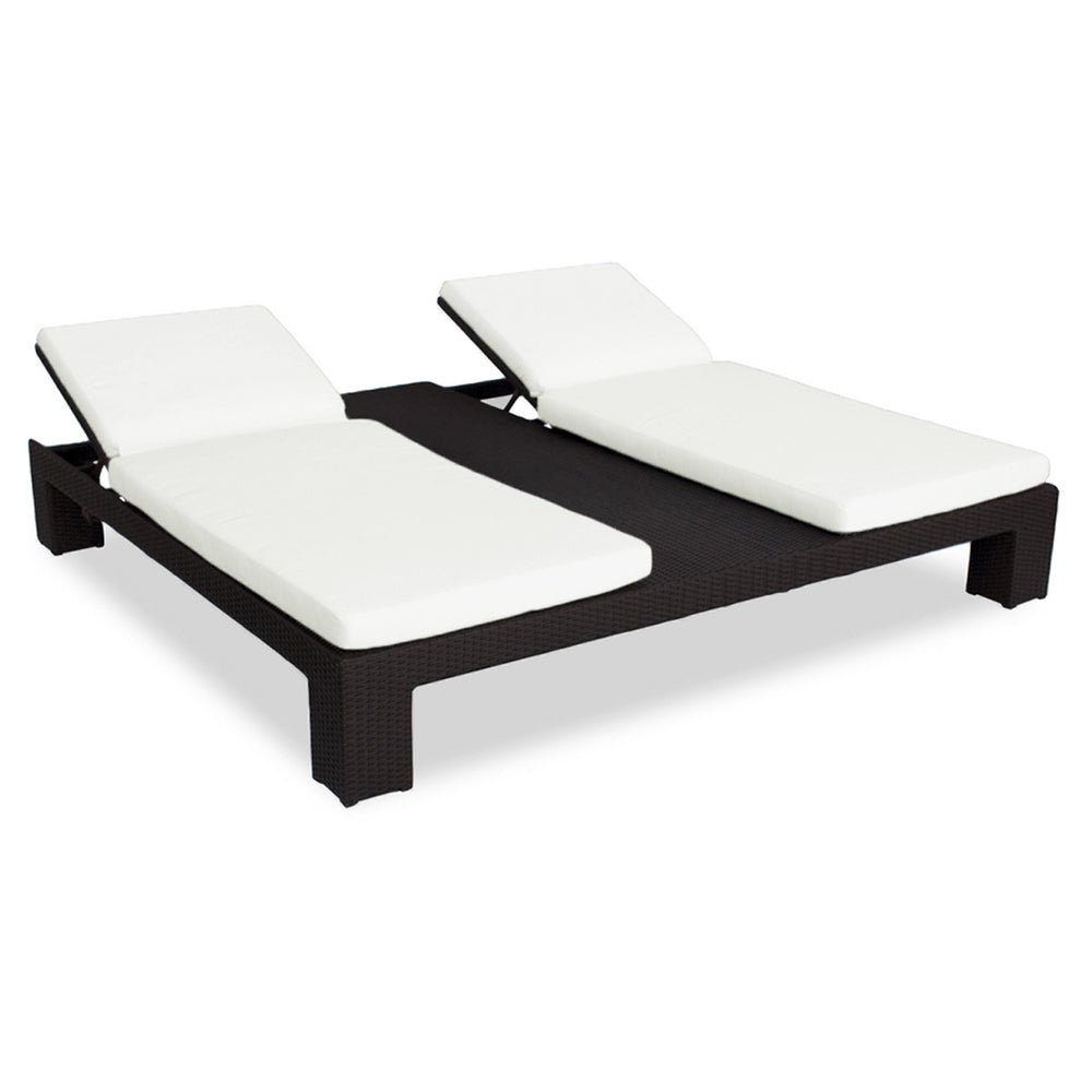 Monaco Double Chaise Lounge Kannoa Commercial And Hospitality Outdoor And Patio Luxury Furniture