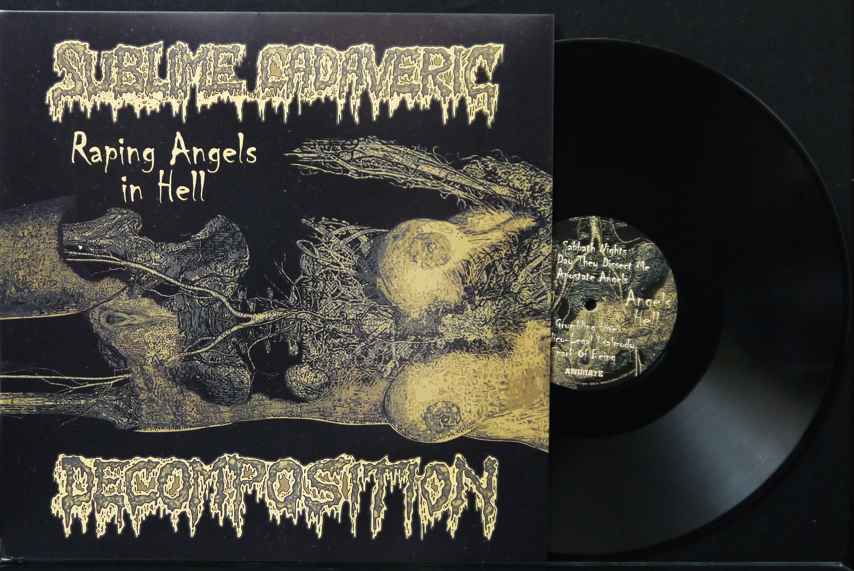 SUBLIME CADAVERIC DECOMPOSITION - Raping Angels In Hell MC Tape