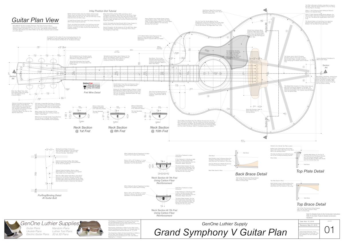 dreadnought guitar plans pdf free