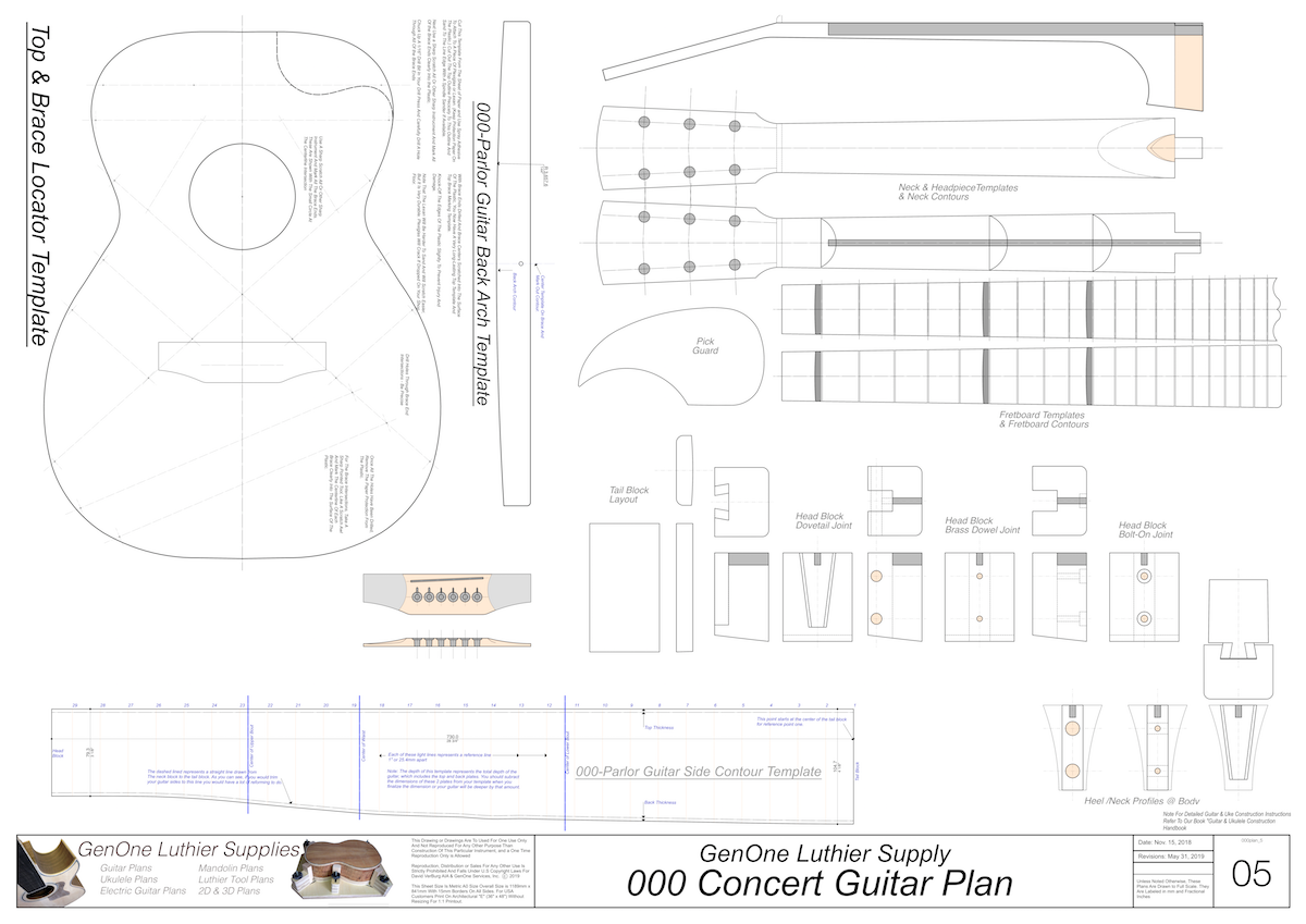 dreadnought guitar plans pdf free