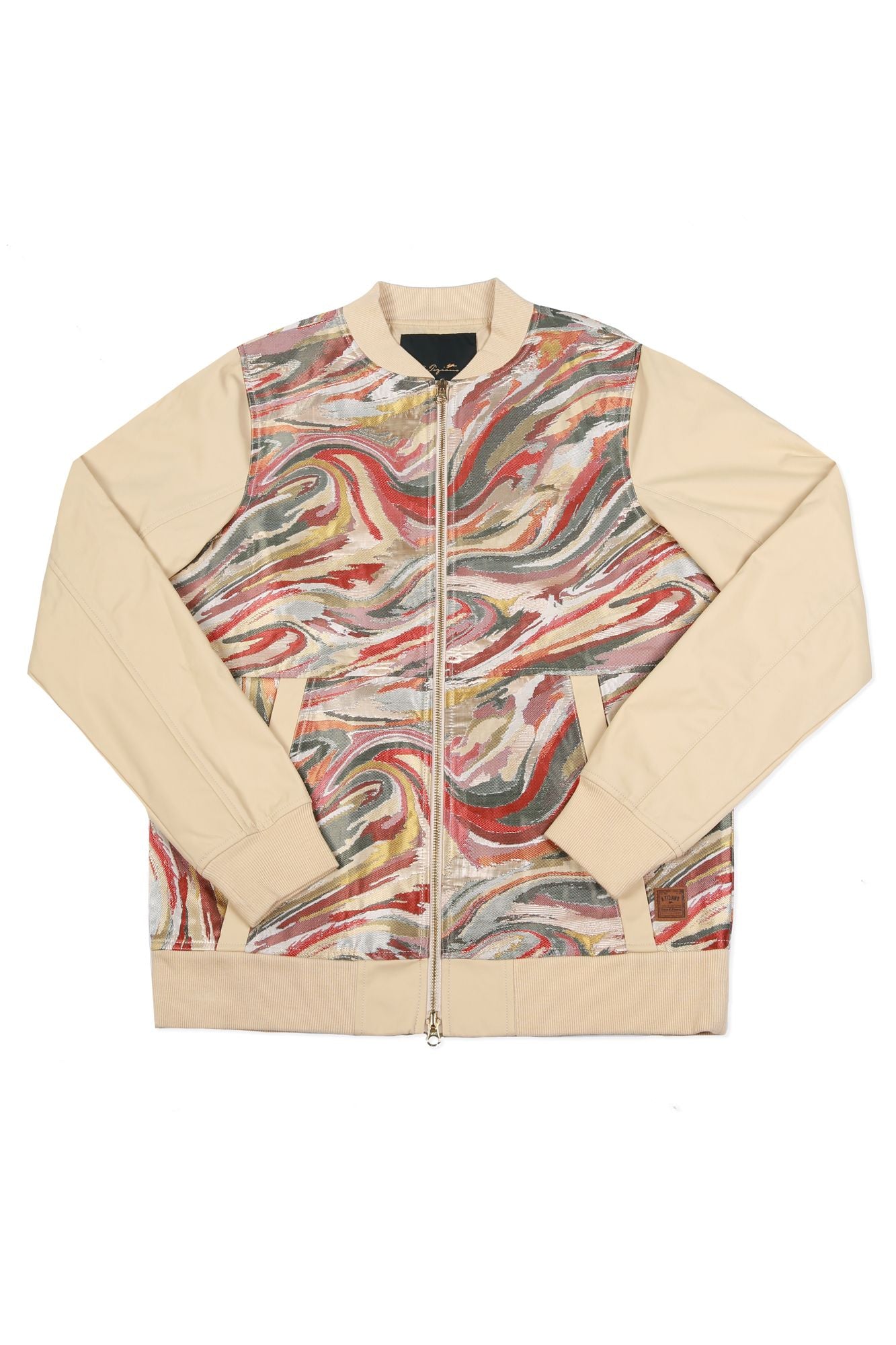 Scotch & Soda Men's Jacquard Bomber Jacket