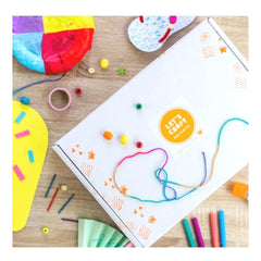 Monthly craft box for kids with multiple activities by Let's Craft NZ